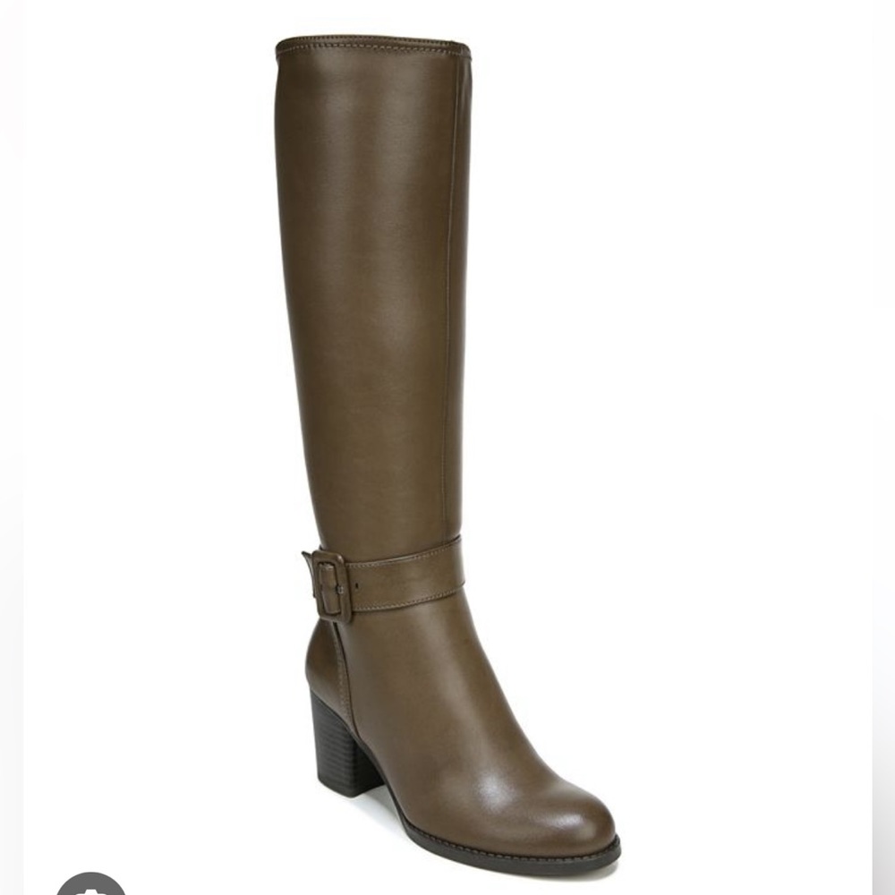NEW Soul Naturilizer boots heels brown womens 6M